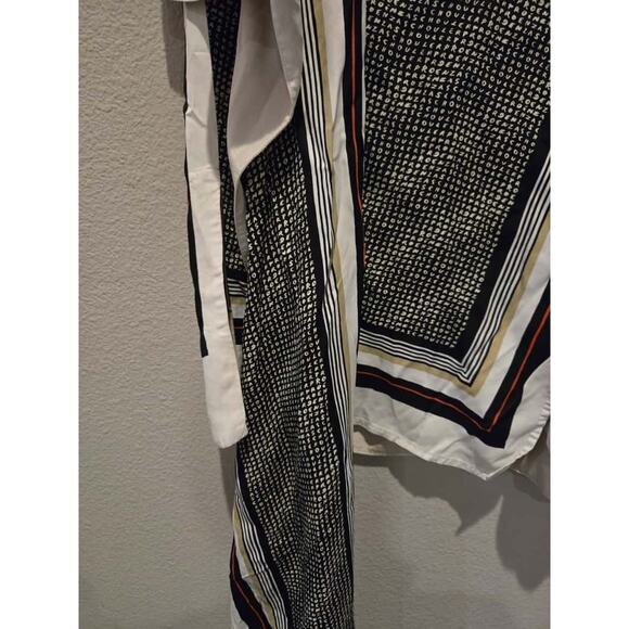 Proenza Schouler Women's Silk Scarf Top Size 4 Multicolor Sleeveless - Picture 6 of 13